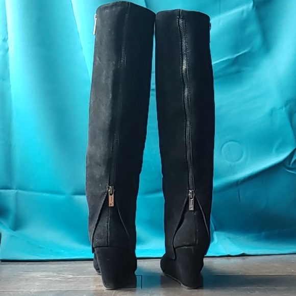 Jessica Simpson Platform Suede Boots - Picture 2 of 5